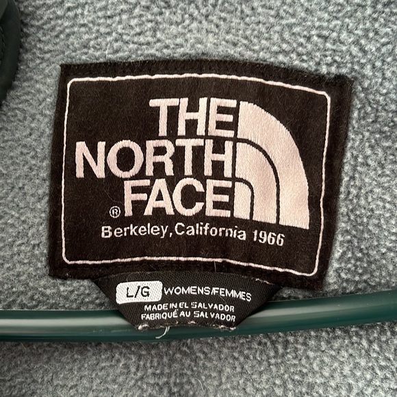 North Face green fleece - Picture 4 of 4